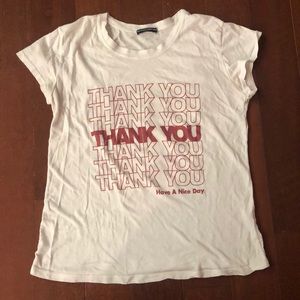 Brandy Melville “Thank You” T-shirt